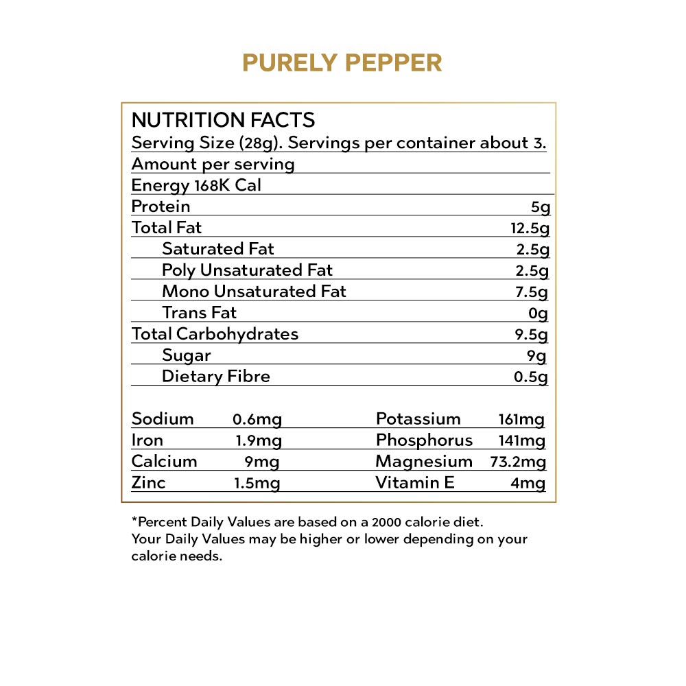 Purely Pepper Cashew 80 Gram