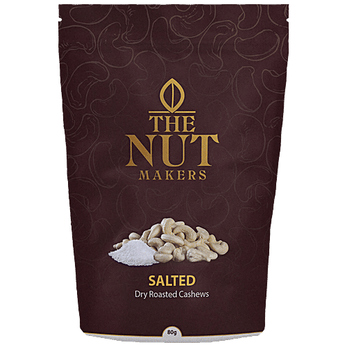 Dry Roasted & Salted Cashew 80 Gram