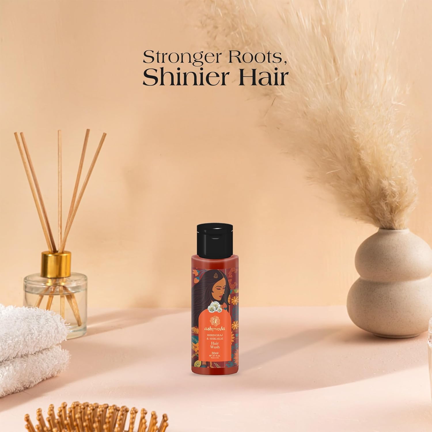 Ashpveda Bhringraj and Shikakai Anti Hair Fall Hair Wash Shampoo (30 ml)