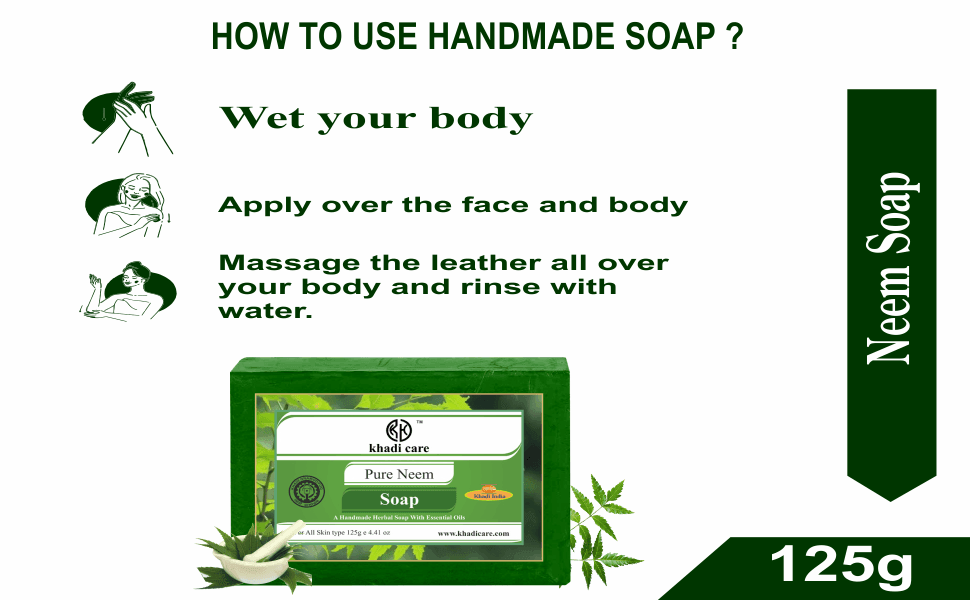 Herbal Pure Neem Soap 125 Gram