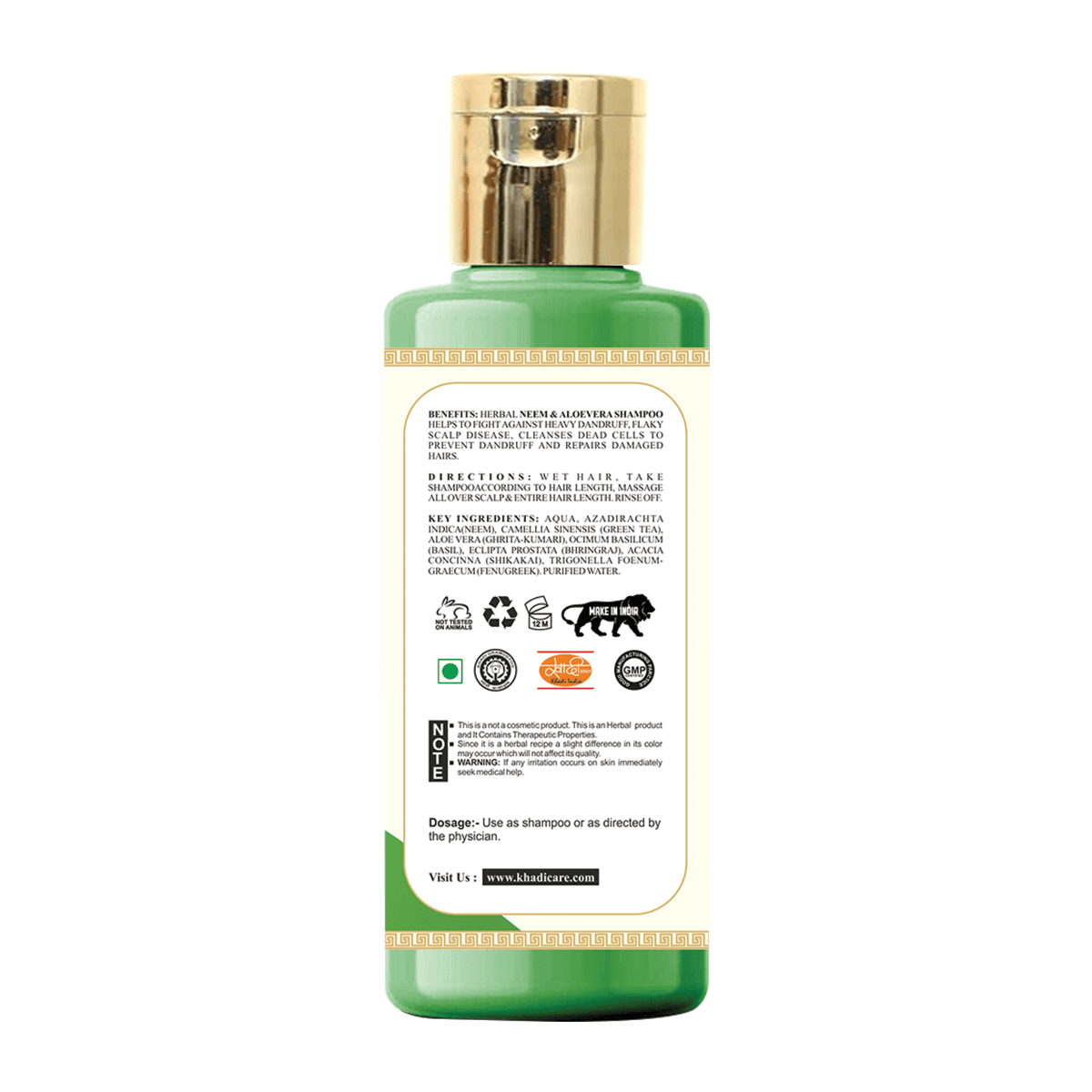 Herbal Neem & Aloevera Shampoo 210 Ml