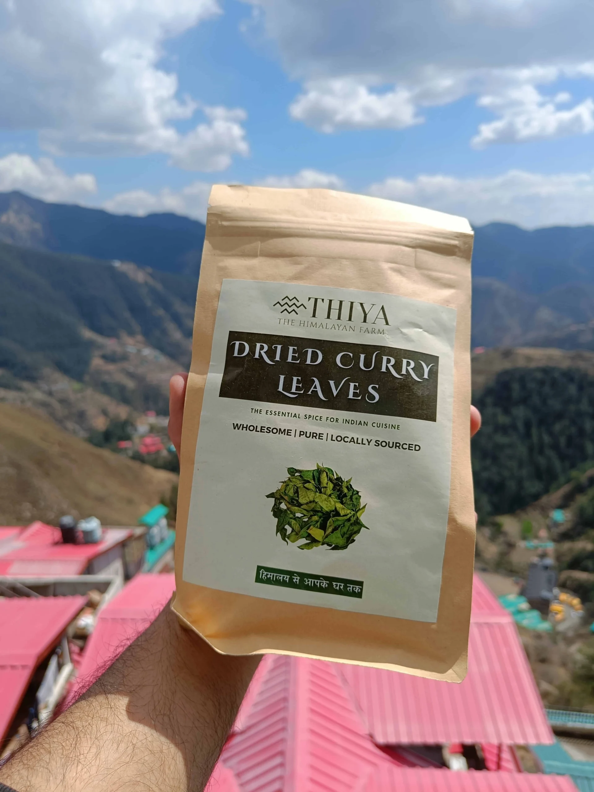 Himalayan Curry Leaves | Sun-dried | Himachal's Finest | Fresh & Fragrant 30 Gram