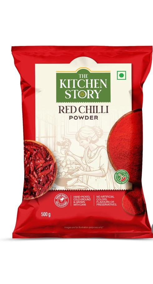 The Kitchen Story Red Chili Powder 200g Pouch