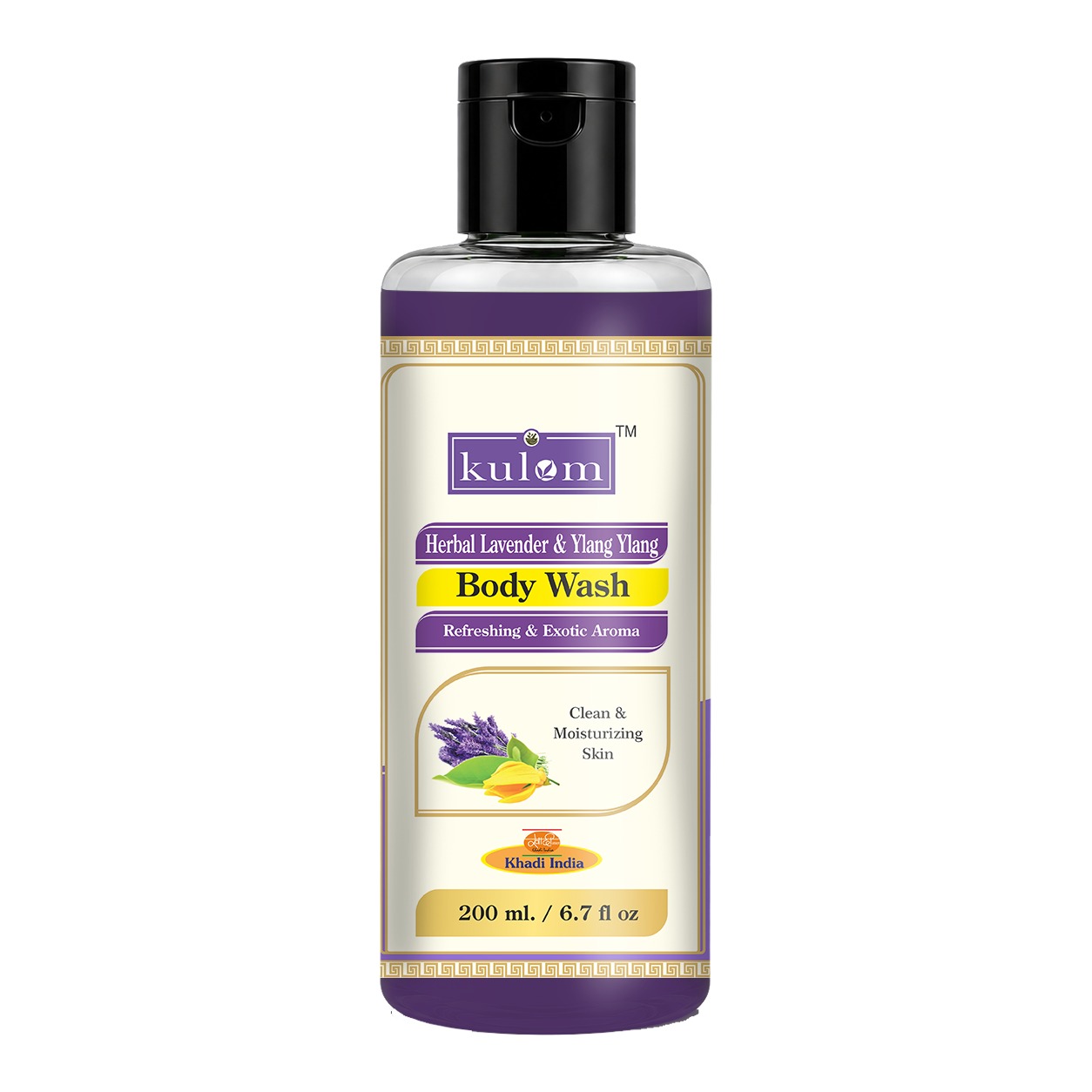 Kulom Khadi Herbal Lavender & Ylang Ylang Body Wash - 200ml